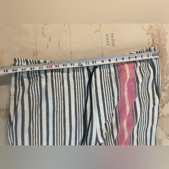 MR TURK Striped Linen Pants Size XXL - Picture 3 of 7